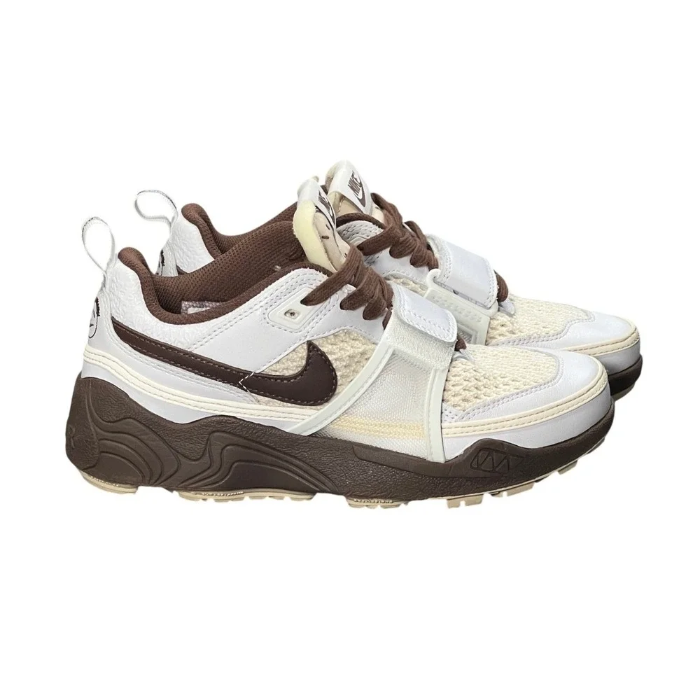 Travis Scott x Nike Zoom Field Jaxx Sneaker Men's 5‎ Light Chocolate HQ3073-100
